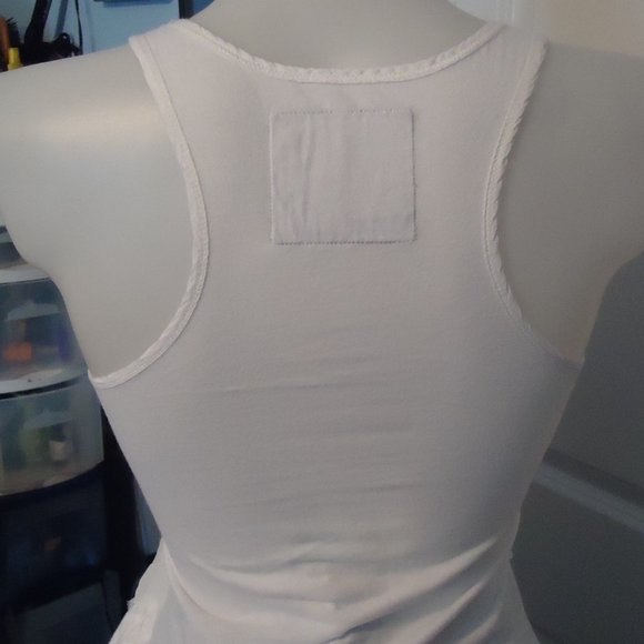 White Abercrombie Tank - Picture 8 of 10